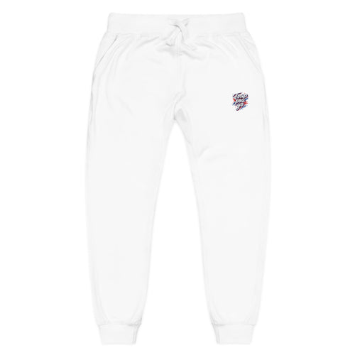 Toup Pou Yo Embroidered Sweatpants – Cozy Fleece Joggers