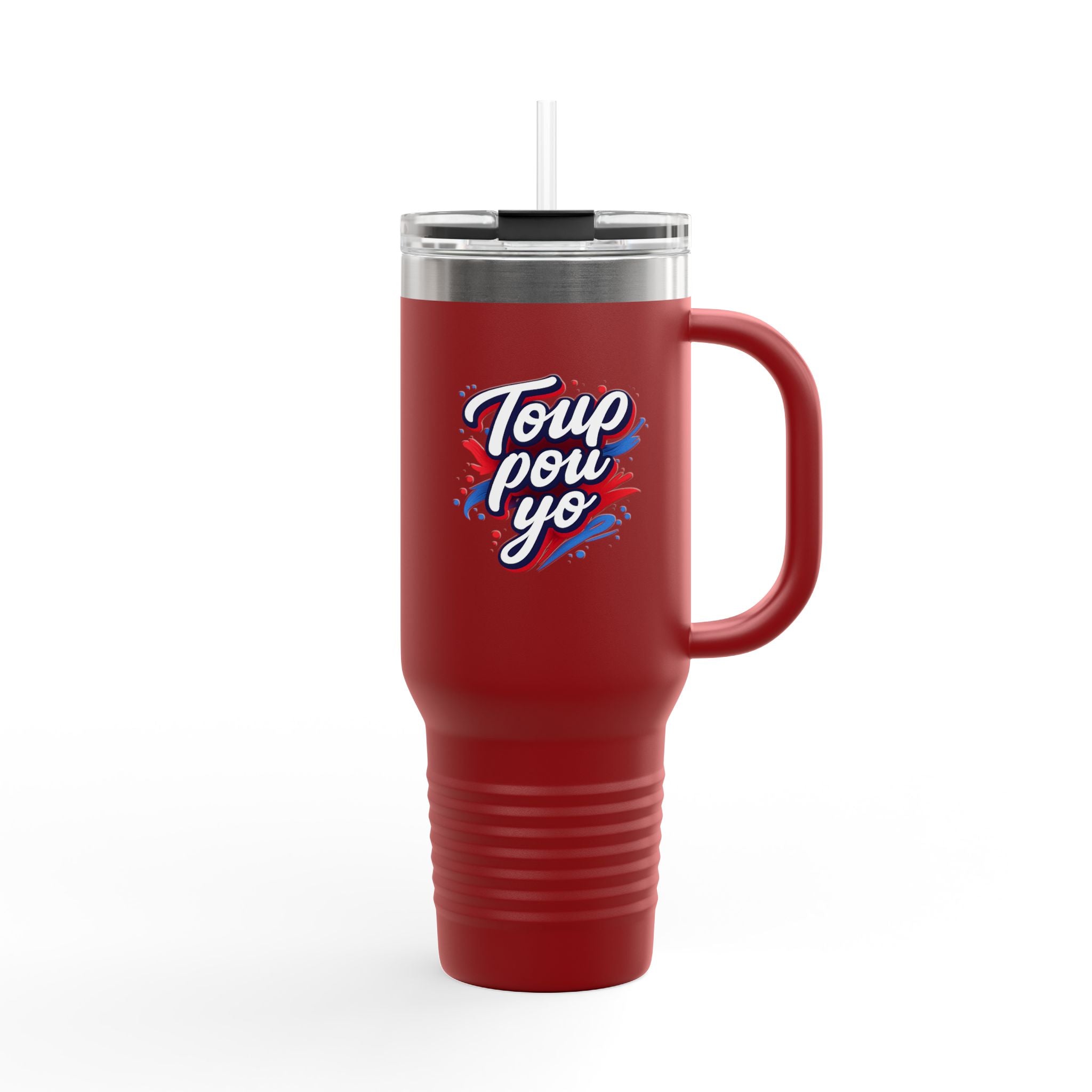 Toup Pou Yo – 40oz Insulated Travel Mug